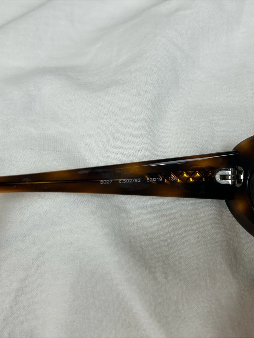 1990’s Chanel 5007 Tortoise Sunglasses